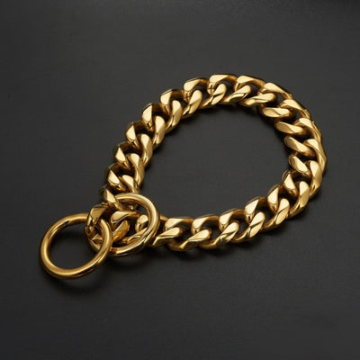 Collar de Cadena P en Acero Inoxidable para Perros - Image 10