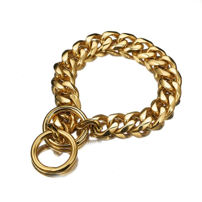 Collar de Cadena P en Acero Inoxidable para Perros - Image 11