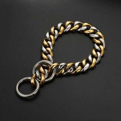 Collar de Cadena P en Acero Inoxidable para Perros - Image 13