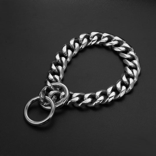 Collar de Cadena P en Acero Inoxidable para Perros - Image 16