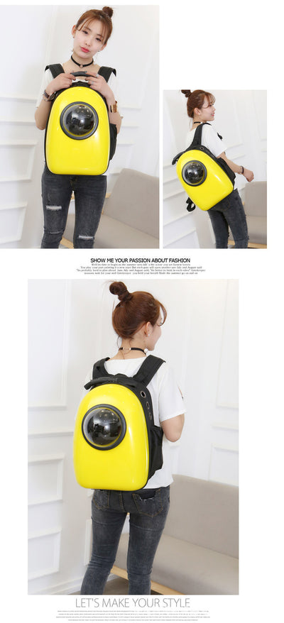 Mochila Transparente para Mascotas - Bolsa Cápsula Espacial - Image 21