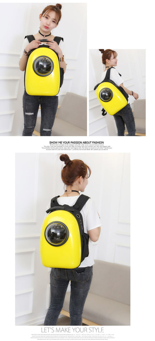 Mochila Transparente para Mascotas - Bolsa Cápsula Espacial - Image 21