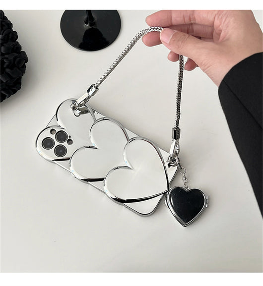 Funda Telefónica Cadena Amor Plateada Protección Avanzada - Image 12
