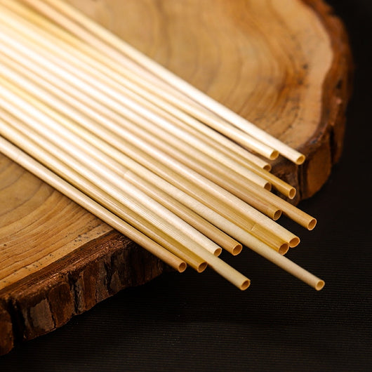 Pack 100 Pajitas Reutilizables de Fibra de Trigo Natural 20cm - Image 9