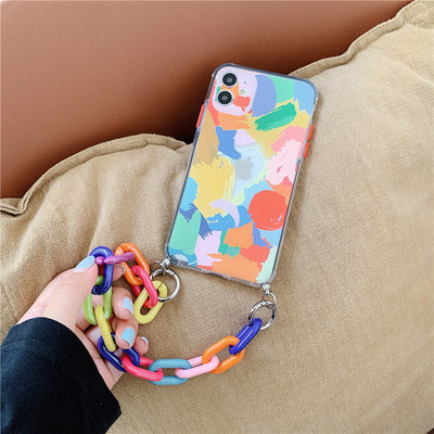 Funda para Celular con Pulsera de Silicona Graffiti - Image 8
