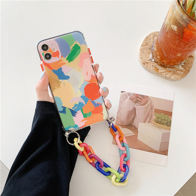 Funda para Celular con Pulsera de Silicona Graffiti - Image 11