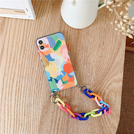 Funda para Celular con Pulsera de Silicona Graffiti - Image 12