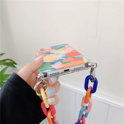 Funda para Celular con Pulsera de Silicona Graffiti - Image 15