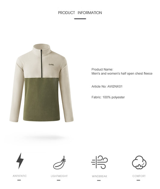 Suéter Deportivo Antiestático para Hombre - Forro Polar Outdoor - Image 14