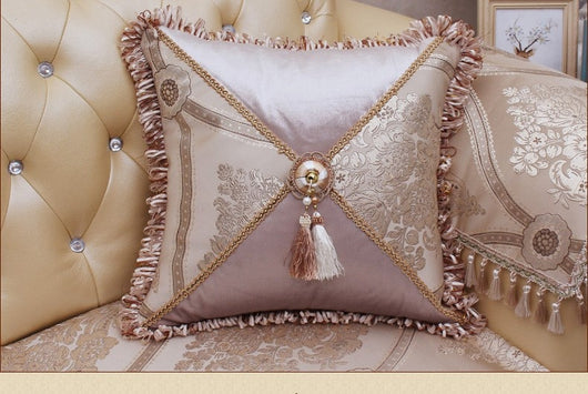 Cojín de Cuero Estilo Europeo para Sofá - Image 7
