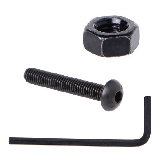 Black water bomb toy grip with a unique, anatomical shape and a rail mount for toy guns. - Image 9
