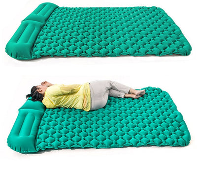 Colchón Inflable Doble para Camping y Playa - Cómodo Descanso al Aire Libre - Image 36