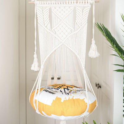 Nido Tejido de Algodón para Mascotas - Cama Cómoda para Gatos y Perros - Image 16