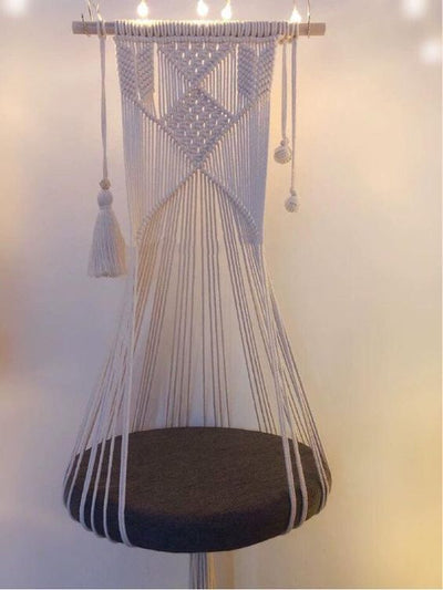 Nido Tejido de Algodón para Mascotas - Cama Cómoda para Gatos y Perros - Image 43