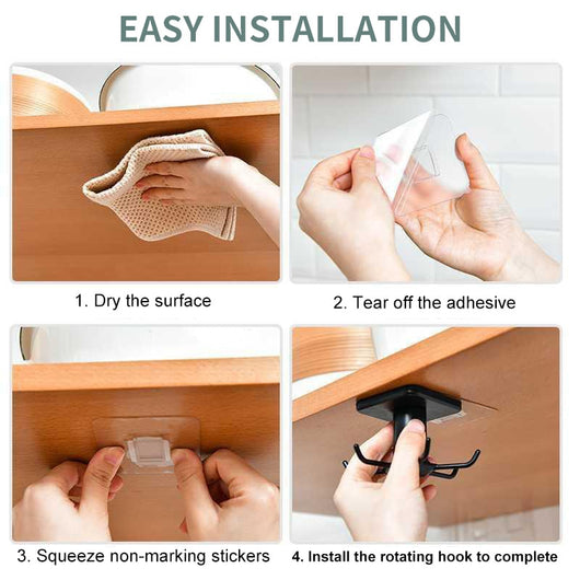 Organizador Rotativo para Cocina sin Perforación - Image 12