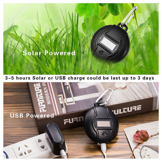 Repelente Solar Ultrasónico para Mosquitos e Insectos con Gancho Portátil - Image 12