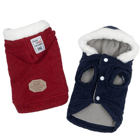 Suéter Cálido con Capucha para Mascotas - Invierno y Otoño - Image 11