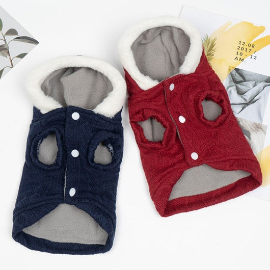 Suéter Cálido con Capucha para Mascotas - Invierno y Otoño - Image 12