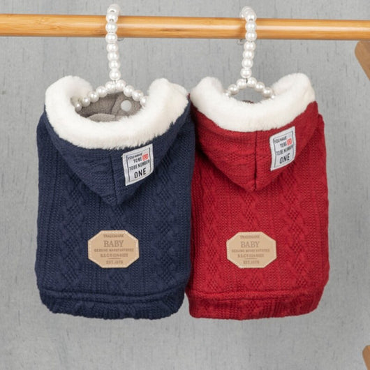 Suéter Cálido con Capucha para Mascotas - Invierno y Otoño - Image 13