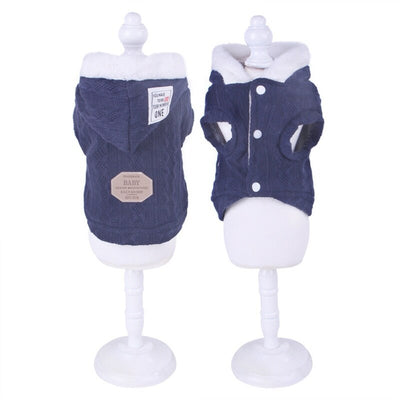 Suéter Cálido con Capucha para Mascotas - Invierno y Otoño - Image 16