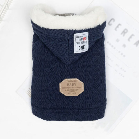 Suéter Cálido con Capucha para Mascotas - Invierno y Otoño - Image 17