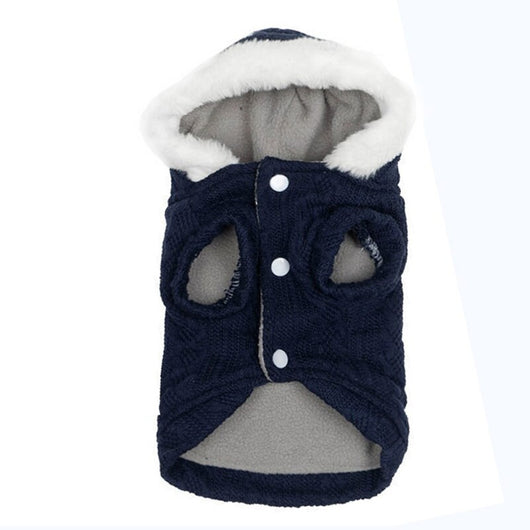 Suéter Cálido con Capucha para Mascotas - Invierno y Otoño - Image 19