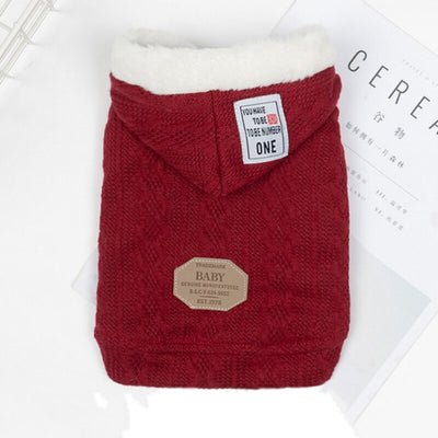Suéter Cálido con Capucha para Mascotas - Invierno y Otoño - Image 21