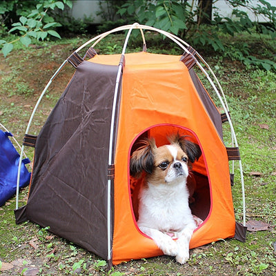 Carpa Portátil para Mascotas - Casa Plegable para Perros y Gatos con Protección Solar - Image 9
