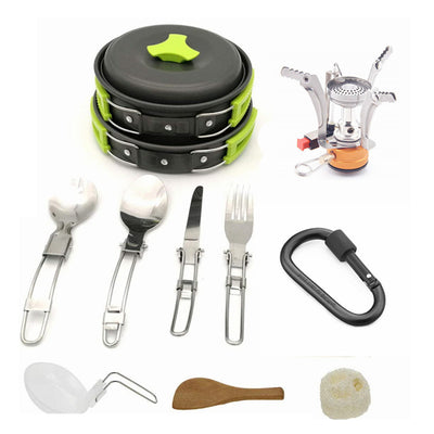 Juego de Cocina Portátil para Picnic y Camping - Image 10