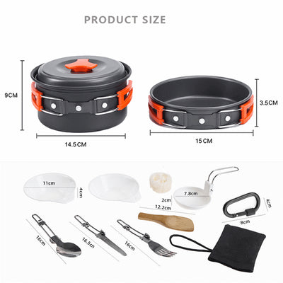 Juego de Cocina Portátil para Picnic y Camping - Image 11