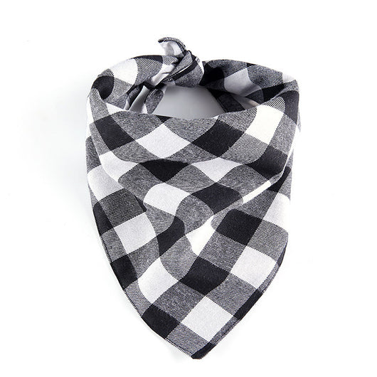 Pañuelo Triangular Cuadros para Perro - Babero Absorbente y Accesorio de Moda - Image 7