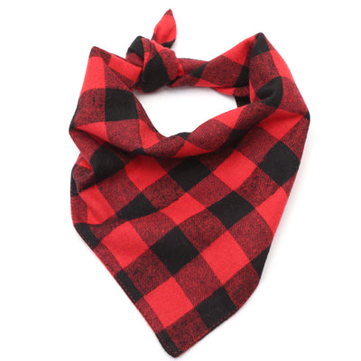 Pañuelo Triangular Cuadros para Perro - Babero Absorbente y Accesorio de Moda - Image 8