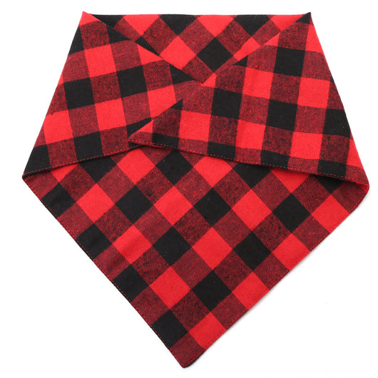 Pañuelo Triangular Cuadros para Perro - Babero Absorbente y Accesorio de Moda - Image 9