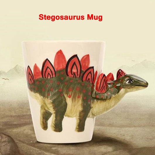 Taza de Cerámica 3D con Dinosaurio Pintado a Mano - Taza Artesanal para Café - Image 9