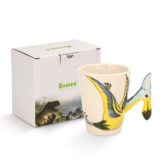 Taza de Cerámica 3D con Dinosaurio Pintado a Mano - Taza Artesanal para Café - Image 16