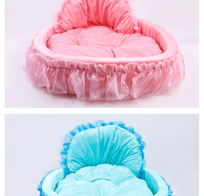 Casa Cama para Gatos Encaje Transpirable Verano e Invierno - Image 11