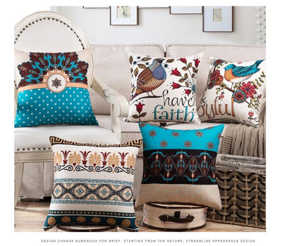 Funda de Almohada Estampado Aves Tropicales - Image 6