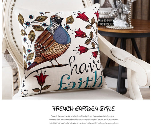 Funda de Almohada Estampado Aves Tropicales - Image 12