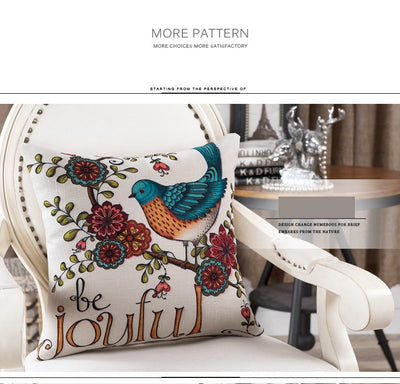 Funda de Almohada Estampado Aves Tropicales - Image 17