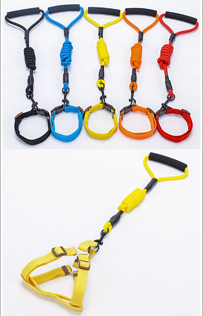 Set de Arnés y Correa de Tracción con Mango Acolchado para Mascotas - Image 15