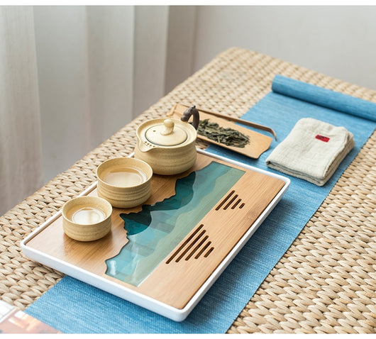 Bandeja Moderna para Té Tao - Juego de Té Minimalista - Image 6