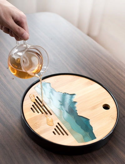 Bandeja Moderna para Té Tao - Juego de Té Minimalista - Image 7