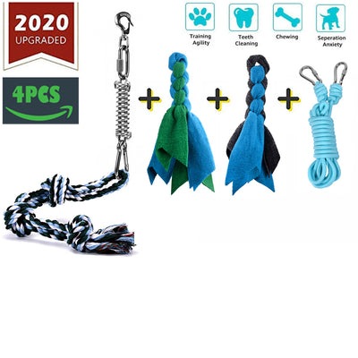 Cuerda de Algodón con Resorte para Mascotas - Image 8