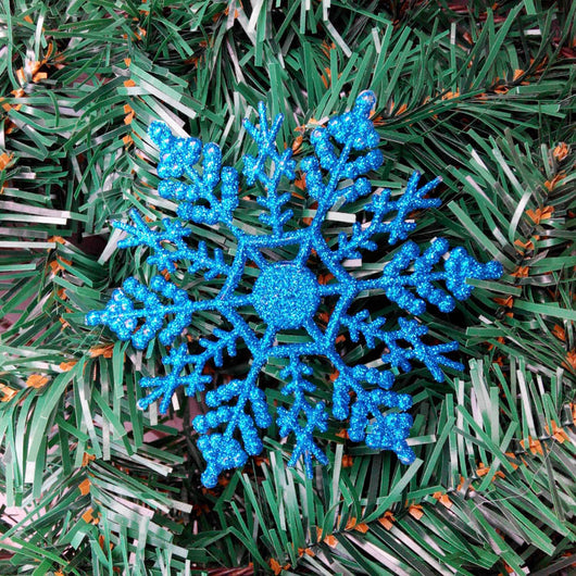 Copos de Nieve Acrílicos 10cm - Decoraciones Navideñas Premium para Árbol - Image 15