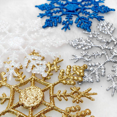 Copos de Nieve Acrílicos 10cm - Decoraciones Navideñas Premium para Árbol - Image 16