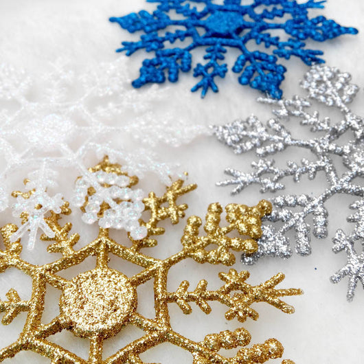 Copos de Nieve Acrílicos 10cm - Decoraciones Navideñas Premium para Árbol - Image 16