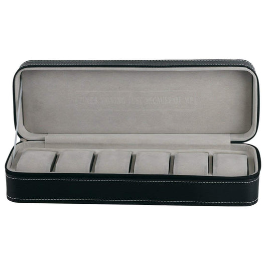 Estuche Organizador de Relojes Portátil de 6 Compartimentos - Image 8