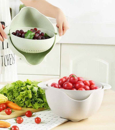 Colador y Organizador de Cocina Multiusos - Cesta de Lavado de Arroz y Frutas - Image 16