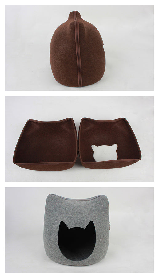 Cama Profunda para Gatos con Diseño Ergonómico - Image 7