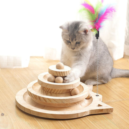 Plataforma Giratoria Triple para Gatos Shake - Image 20